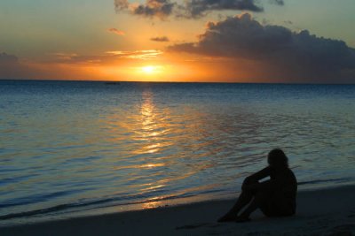 Bora Bora sunset