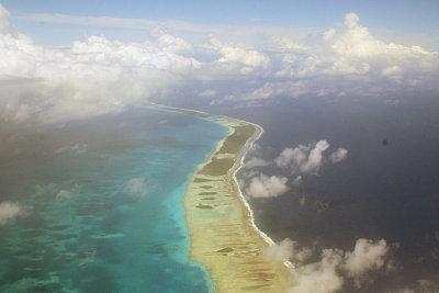 Rangiroa aerial view