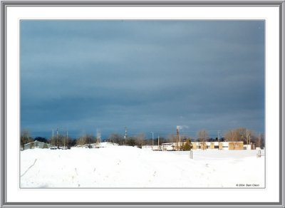 Behind Shop Snow