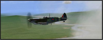 Spitfire on Patrol