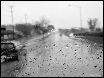 Rain Through Glass