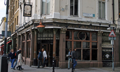 The Ten Bells - Jack the Ripper's haunt