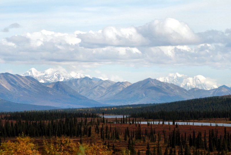 Mount Deborah and Mount Hayes