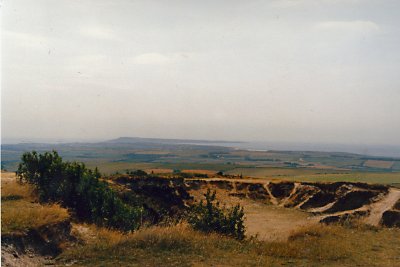 Weymouth in distance