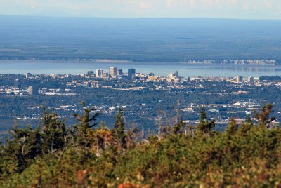 Anchorage from the SW