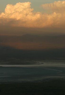 Dawn over the Ngorongoro Crater