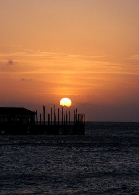 Sunset in Zanzibar