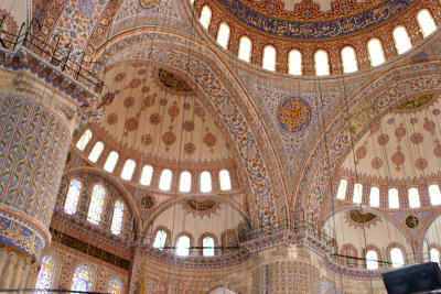 Ceiling of the Blue Mosque