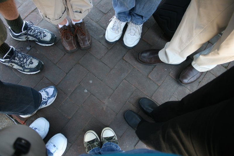 THE FEET AT THE PARTY