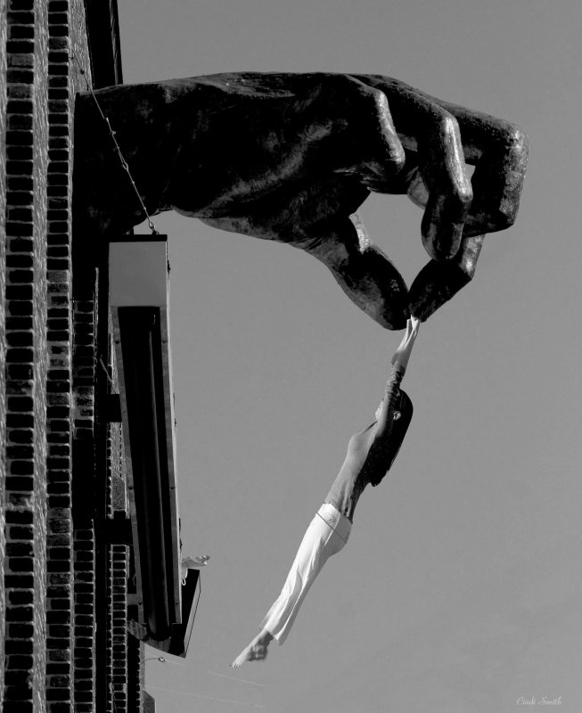 LIFE - HANGING ON BY YOUR FINGERS