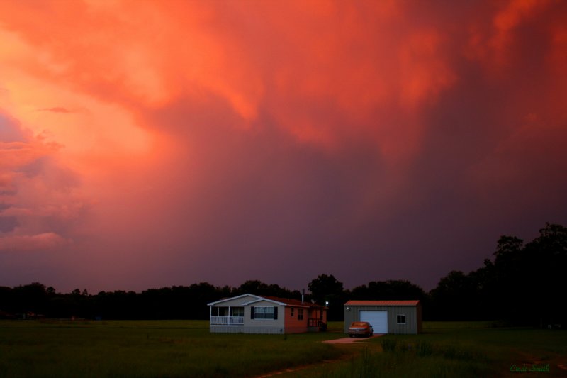 ORANGE SKY - EASTERN VIEW
