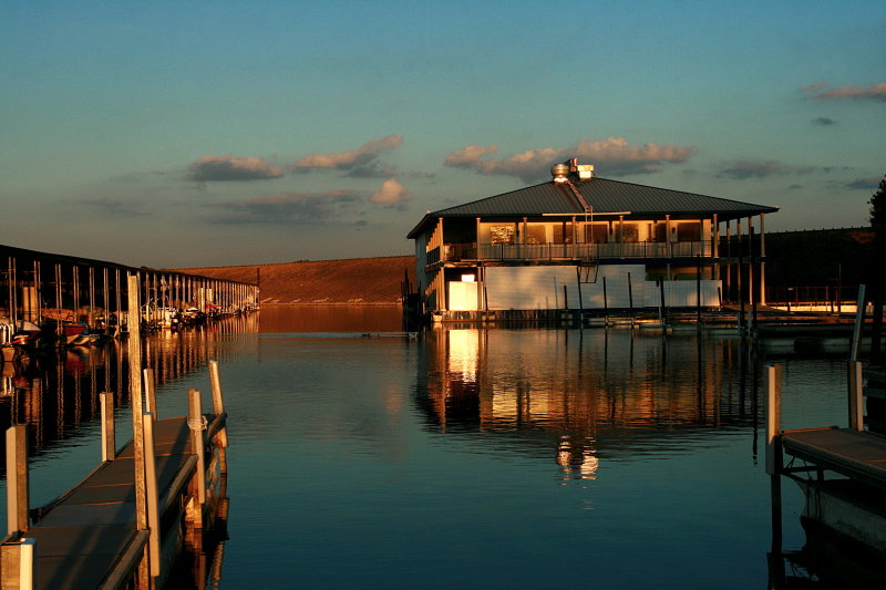 SUNSET LIGHT ON KELLYS.