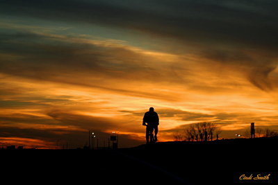 RIDING INTO THE SUNSET 2ND SHOT