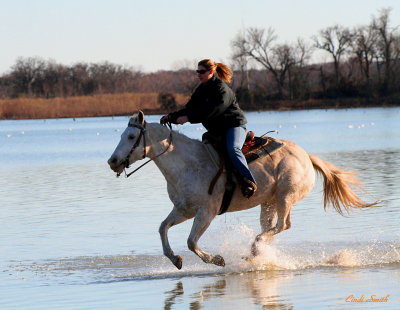 RUNNING IN THE WATER