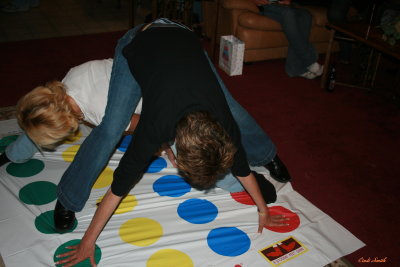 WHO SAYS I'M TOO OLD TO PLAY TWISTER??