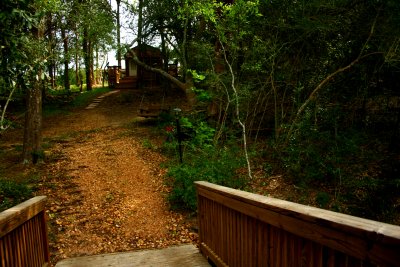 CROSSING THE BRIDGE TO THE RETREAT