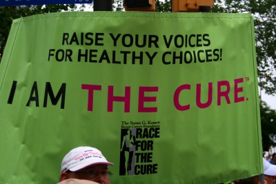 RAISE YOUR VOICES FOR HEALTHY CHOICES.....I AM THE CURE