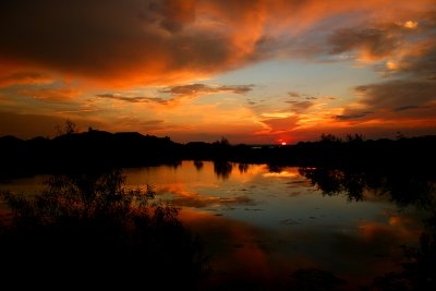 SUNSET SATURDAY NIGHT IN FORT WORTH