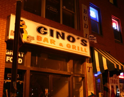 GINO'S .....  HMMMM...REMINDS ME OF A SONG!