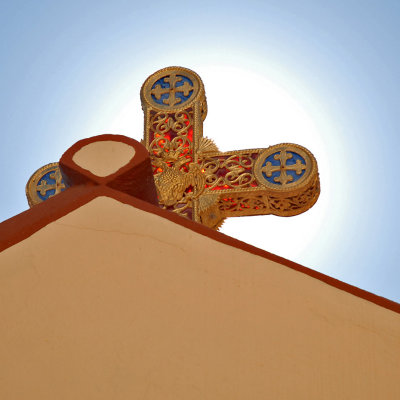 Siana church - close-up