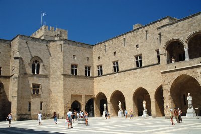 Inside the Castello