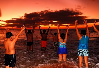 Praying Sun God, Kihei, Maui
