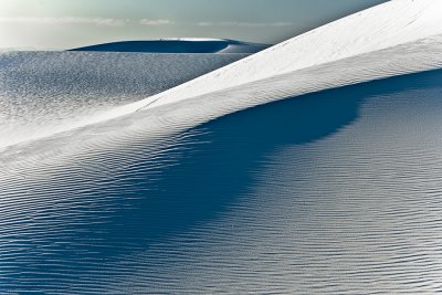 White sands shades of blue