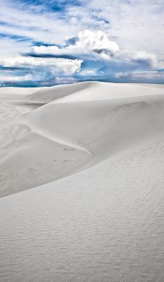 White Sands meandering waves