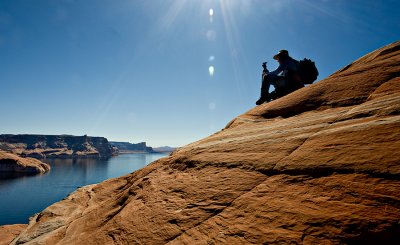 Lake Powell-Waiting for the Light