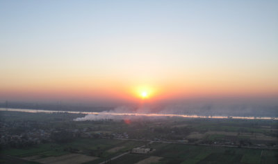 Sunrise over the Nile