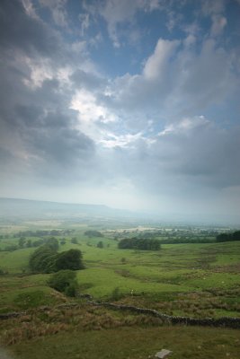 Stormy skies over Bowland