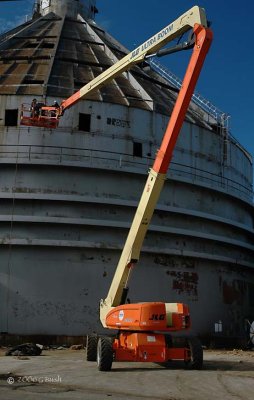 Demolition of  silo