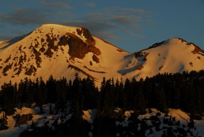 Sunset on Price Mountain