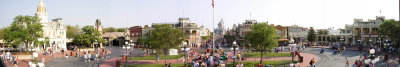 Disney Magic Kingdom - Main Street USA paranoma
