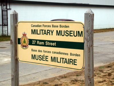 CFB BORDEN MILITARY MUSEUM
