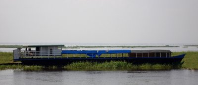 Congo River Cargo Ship