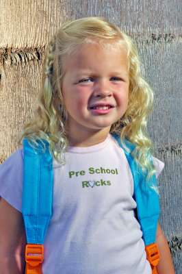 Amelia's First Day of Pre-School
