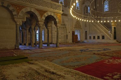 Carpets used in mosques