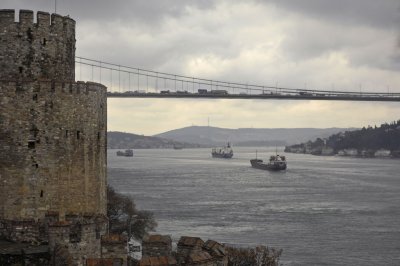 Rumeli Hisarı fortress at the Bosporus