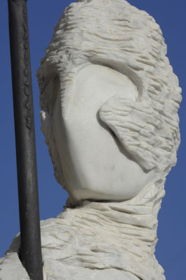 Sculptures in Milas town