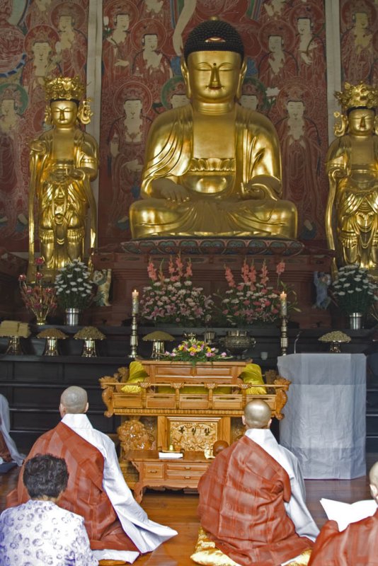 Ceremony, Hwa Eom Temple