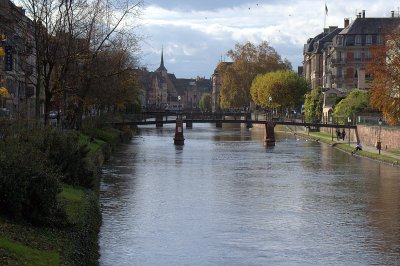 Ill river In Strasbourg