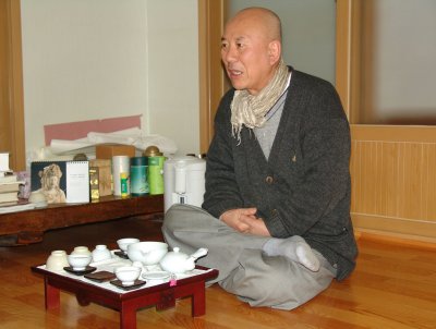 Tea time at Chaeunsa