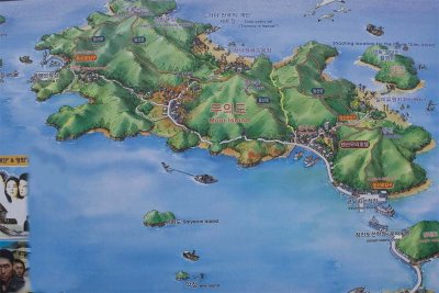 Muui island map