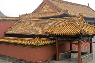 Roofs in the forbidden city