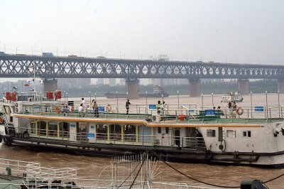 Ferry on the Yangtze river