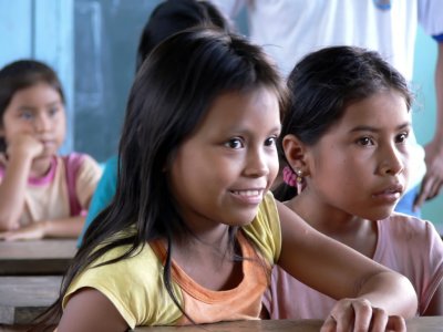School Children - Peru