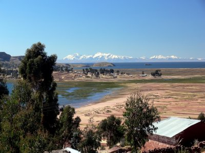 The Bolivian Royal Mountain Range as Seen from an Inca Trail Near the Copamaya Village