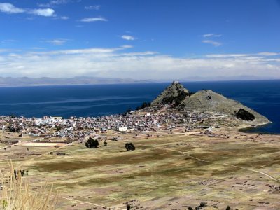 Lake Titicaca as Seen from Copacabana, Bolivia