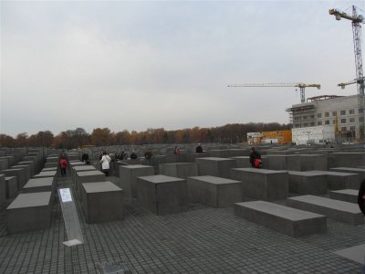 of the Nazi-planned genocide of WWII was finally dedicated.  it occupies a space the size of a football field